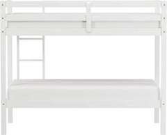 Hillsdale Kids and Teens Caspian Twin Bunk Bed, Twin/Twin, White