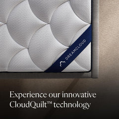 DreamCloud Classic 12" King Mattress - Luxury Hybrid Gel Memory Foam - 365 Night Trial - Back Pain Relief - Fiberglass Free - Forever Warranty - Mattress in a Box - CertiPUR-US Certified