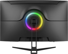 CRUA 32" Curved Gaming Monitor  4k UHD(3840 * 2160P) VA Screen  1500R  144Hz/160Hz Computer Moniter  Supports AMD Freesync  120% sRGB  Built-in Speakers  Wall Mountable Installs(HDMI 2.1/DP 1.4)-Black