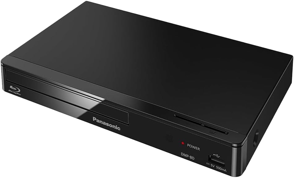 Region Free Blu-Ray Player Compatible with Panasonic DMP-BD Multi Region Code Free | Blu-Ray Regions A  B  C | DVD Regions 0-8 with Dynastar 6FT HDMI Bundle