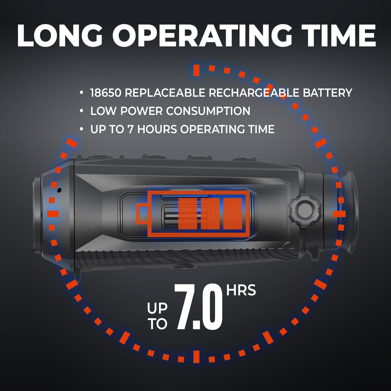 AGM Global Vision Taipan V2 Thermal Imaging monocular for Hunting with Advanced 12μm Sensor  Video Recording  WiFi  IP67 Waterproof