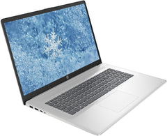 HP 17.3" HD+ Business & Student Laptop Computer  16GB RAM 1TB SSD  8-Cores Intel Core i3 Processor  Windows 11 Pro  Numeric Keypad  Wi-Fi 6  PLUSERA Earphones & 8-in-1 Hub  Natural Silver