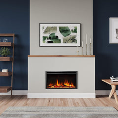 LegendFlame 33" W Austin in Wall Recessed & Wall Mounted Electric Fireplace…