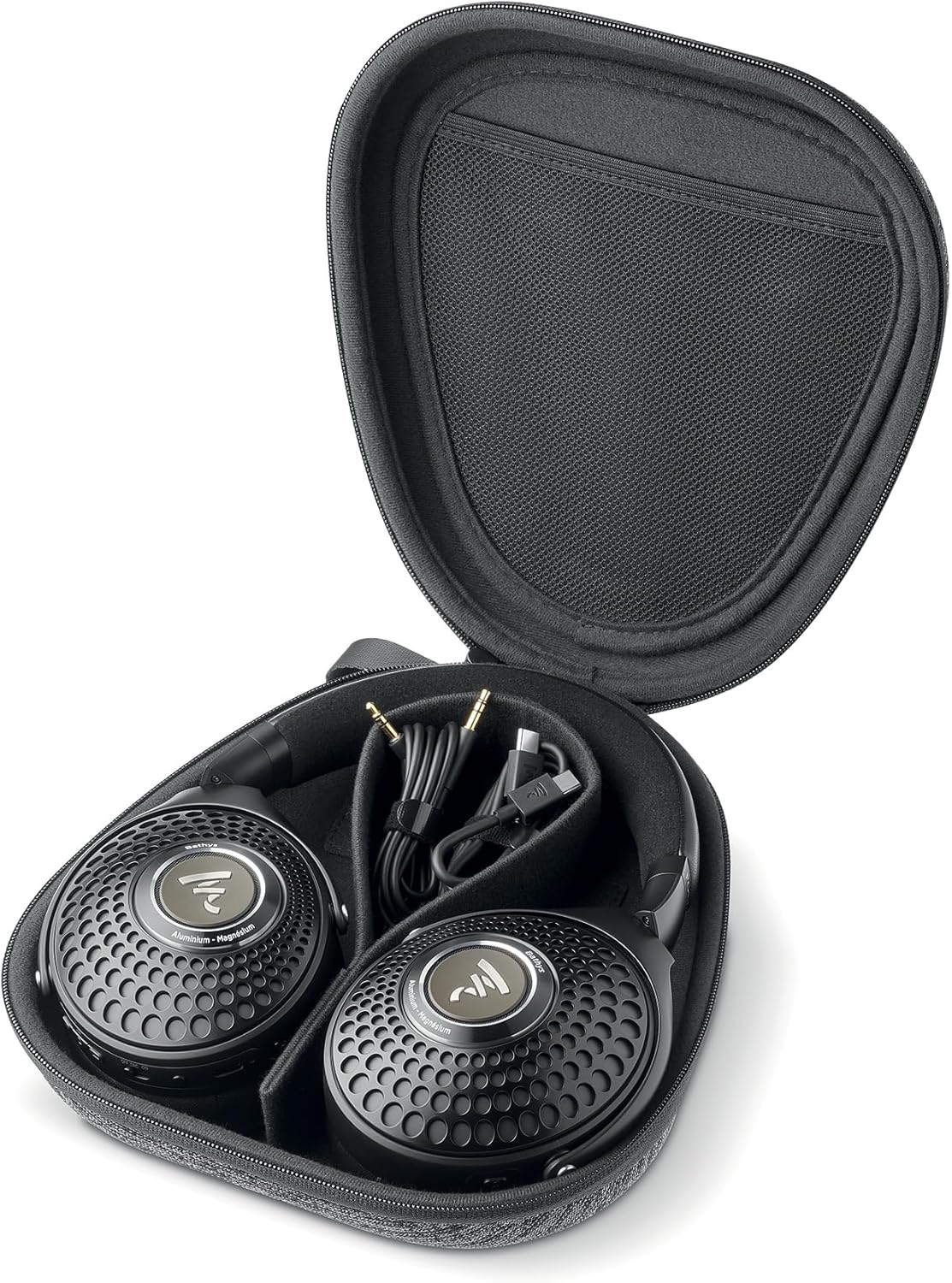 Focal BATHYS Over Ear HiFi Bluetooth Wireless Headphones with Active Noise Cancelation (Black Stealth)