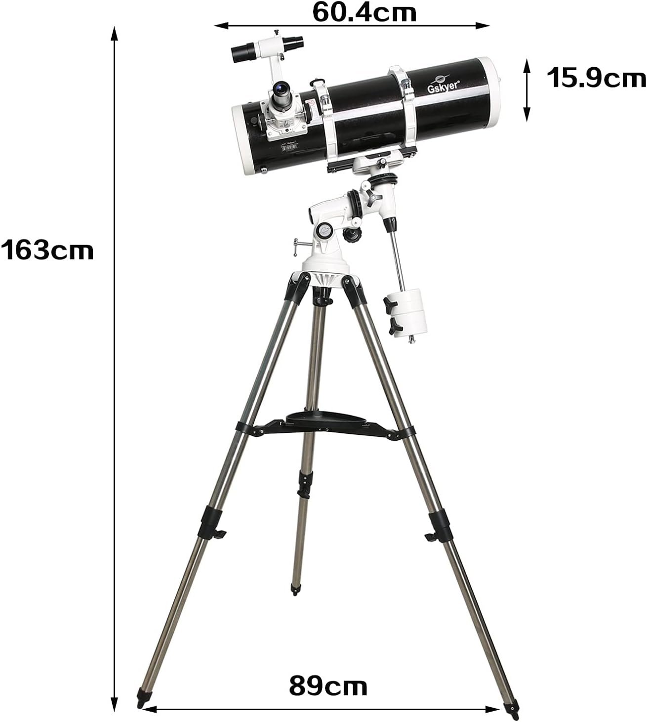Telescope  Gskyer 130EQ Professional Astronomical Reflector Telescope  German Technology Scope  EQ-130 (EQ-130)