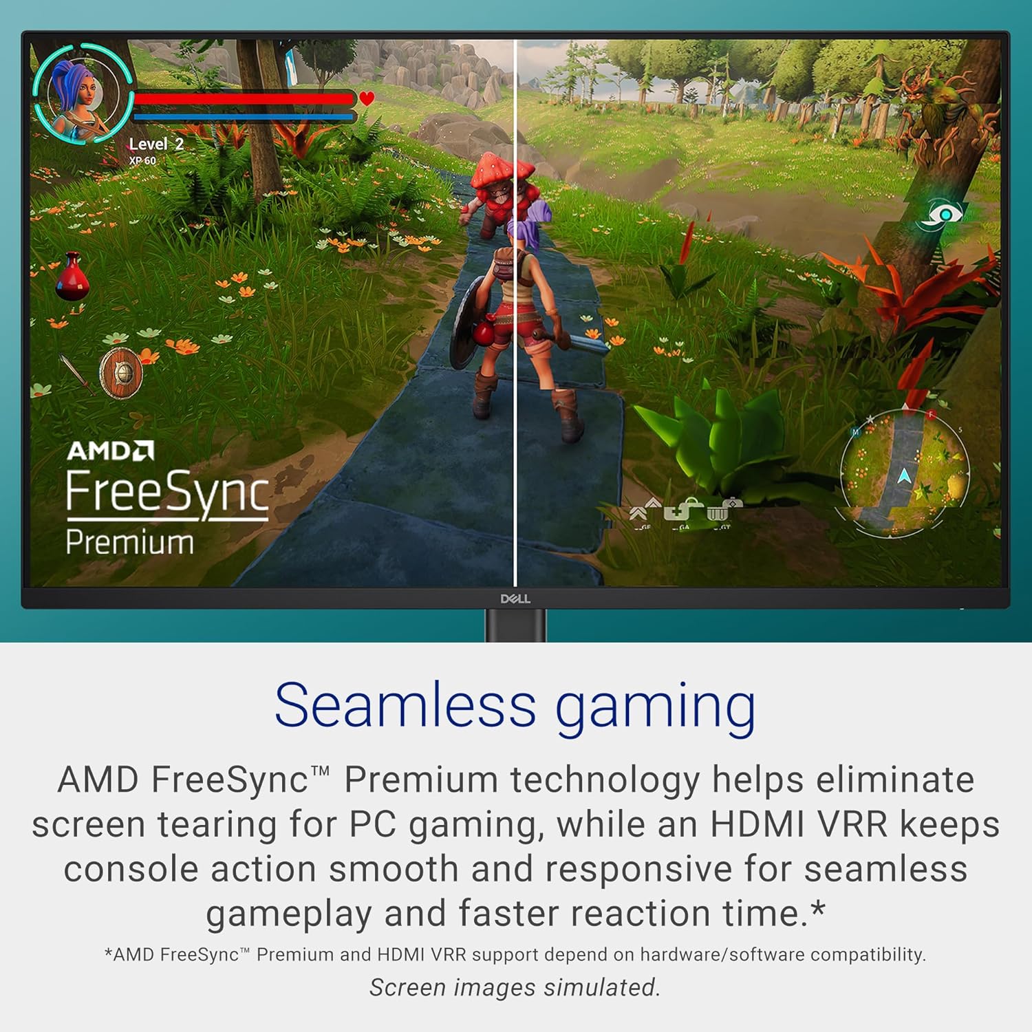 Dell 27 240Hz Gaming Monitor - SE2726HG - 27-inch FHD (1920x1080) 240Hz Display  in-Plane Switching (IPS) Technology  AMD FreeSync Premium  TÜV 3-Star  2X HDMI  DisplayPort 1.4  Tilt