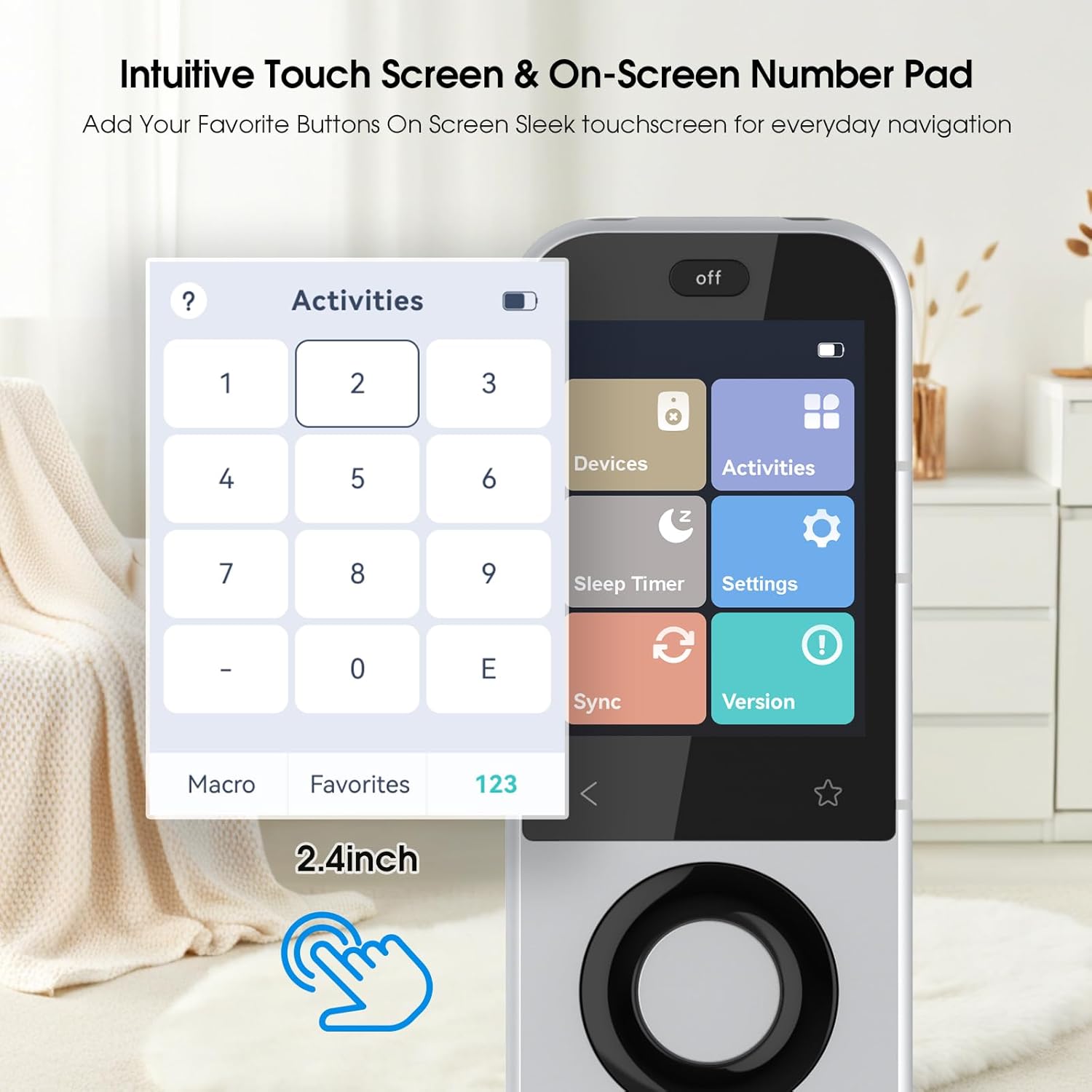 SofaBaton X2 Universal Remote Control with Touchscreen  Powerful Hub  One-Touch Activities  Custom APP  Compatible with IR/Bluetooth/RF/WiFi Devices  Works with Alexa&Google Assistant&Home Assistant
