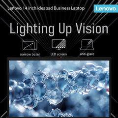 Lenovo IdeaPad Laptop with Microsoft Office  12GB RAM  1.2TB(1TB Cloud & 256GB Storage)  Intel High Performance CPU  11 Hour Battery  SD-Card Reader  Webcam + USB-C  WOWPC Recovery USB  Windows 11