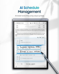 iFLYTEK AINOTE Air 2 Bundle – 8.2" E Ink AI Note-taking Tablet with Stylus  4096 Pressure Levels  Digital Notebook with Voice-to-Text Transcription  Multi-languages Support  Ideal for Meetings & Study