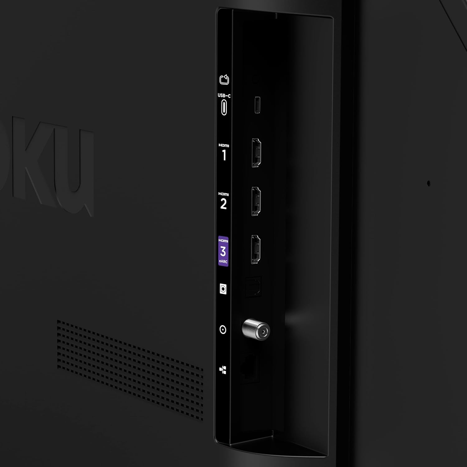 Roku Smart TV – 55-Inch Select Series  4K HDR TV – Roku TV with Enhanced Voice Remote – Flat Screen LED Television with Wi-Fi for Streaming Live Local News  Sports  Family Entertainment