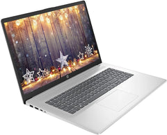 HP 17.3" Touchscreen Laptop Computer  64GB RAM 2.5TB Storage (2TB SSD+512GB Docking Station Set)  6-Cores AMD Ryzen 5  Windows 11  PLUSERA Earphones