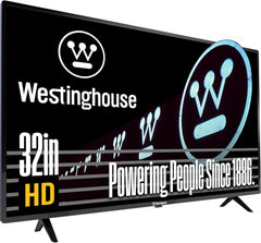 Westinghouse 32 Inch TV  HD LED Small Flat Screen Non-Smart Television  Works with Fire Stick  Roku  Apple TV  TiVo  Xumo  and Streaming Devices