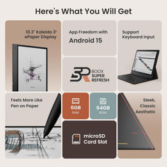 BOOX Tablet 10.3" Note Air 5 C 6G 64G E Ink Tablet Color ePaper Notebook