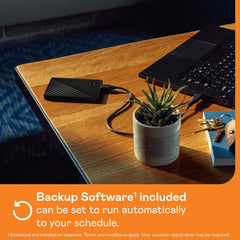Western Digital WD 5TB My Passport Portable External Hard Drive  Black - WDBPKJ0050BBK-WESN (Renewed)