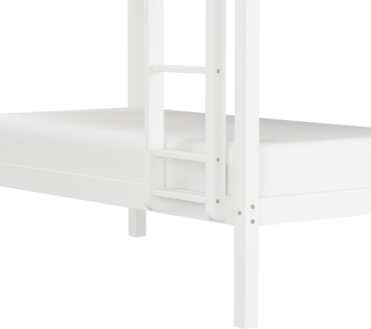 Hillsdale Kids and Teens Caspian Twin Bunk Bed, Twin/Twin, White
