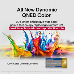 LG 75-Inch Class QNED AI 4K QNED82A Series Smart TV w/AI Sound  HDR10  4K Super Upscaling  Filmmaker Mode  Wow Orchestra  Alexa Built-in (75QNED82AUA  2025)