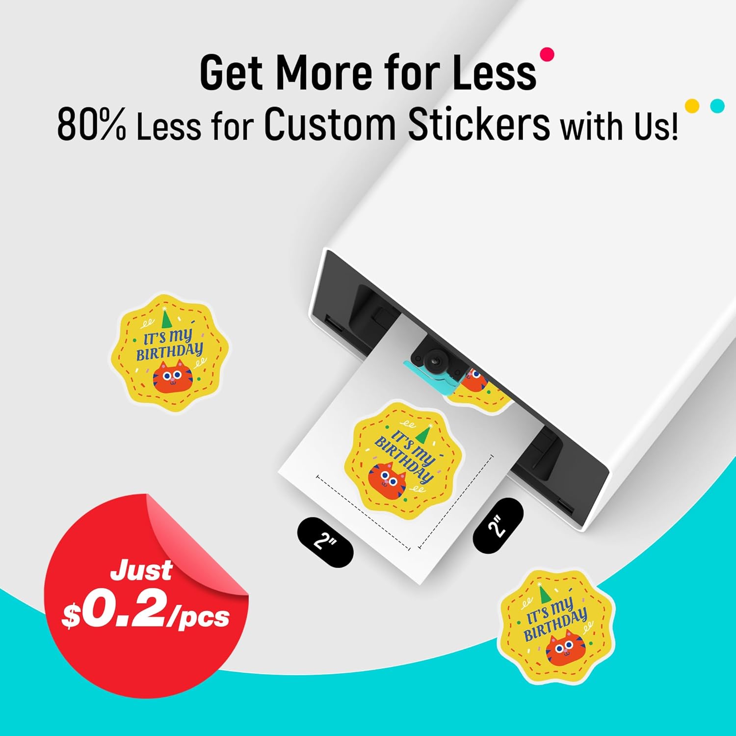 Liene PixCut S1 Color Sticker Printer & Cutting Machine - All-in-One Sticker Maker for DIY Crafts  Custom Labels & Gifts. Thermal Dye-Sublimation Photo Printer  300 DPI  Precise AI Auto-Cutting