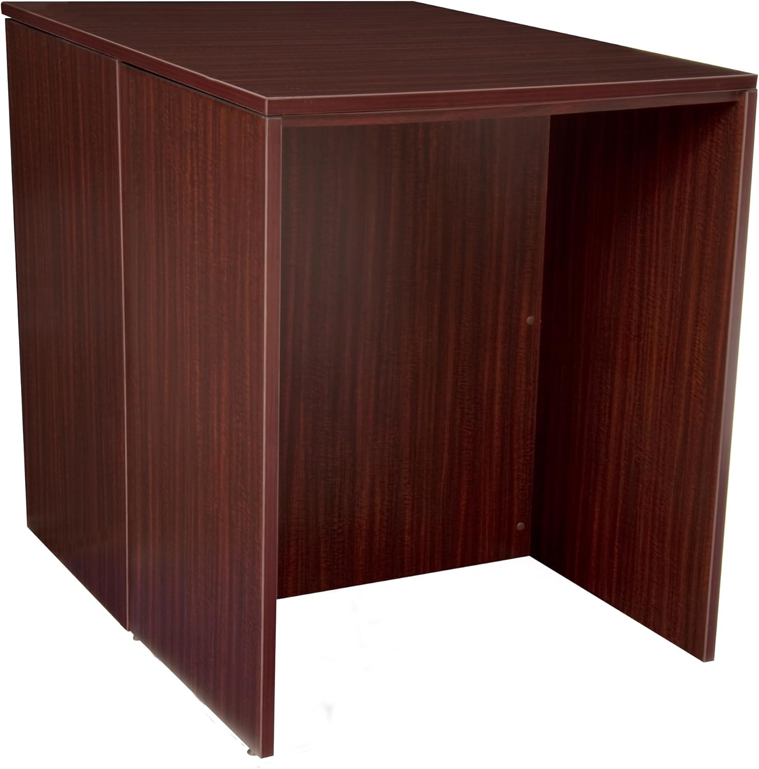 Regency Legacy Stand Up Back to Back Storage Cabinet/Desk- Mahogany