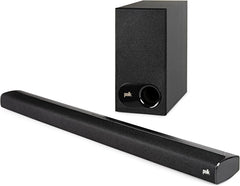 Polk Audio Signa S2 Sound Bar for Smart TV with Subwoofer  Wireless – Exclusive VoiceAdjust Technology  Ultra-Slim Design  Works with 4K & HD TVs  HDMI & Optical  Bluetooth  Wireless Streaming