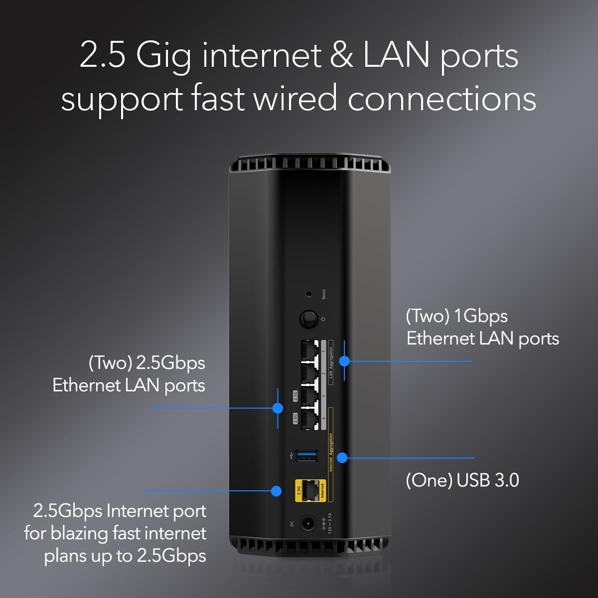 NETGEAR Nighthawk WiFi 7 Router (BE9300) – Router Only  9.3Gbps Wireless Speed  2.5 Gigabit Internet Port  Tri-Band for Gaming  Covers 2 500 sq. ft.  100 Devices  VPN – Free Expert Help