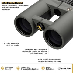 Leupold BX-4 Pro Guide HD Binoculars  10x42mm Gen 2 (184761)