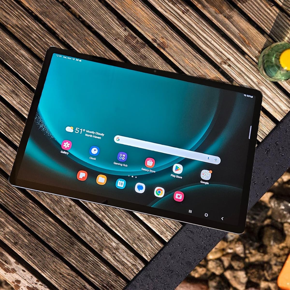 SAMSUNG Galaxy Tab S9 FE+ Plus Android Tablet (12.4” Touchscreen  8GB RAM  256GB Storage  Long Battery Life  S Pen  1 Front Camera + 2 Rear Cameras  Lightweight Durable Design) SM-X610
