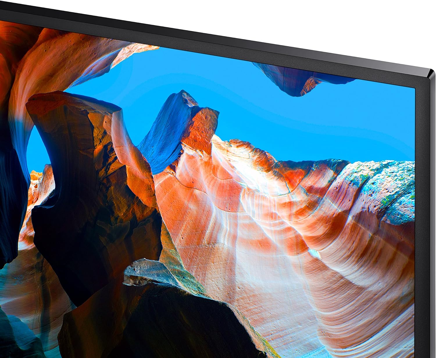 SAMSUNG 32" UJ59 Series 4K UHD (3840x2160) Computer Monitor VA Panel  HDMI  Display Port  Eye Saver/Flicker Free Mode  FreeSync  LU32J590UQNXZA  Black