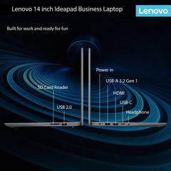 Lenovo IdeaPad Laptop with Microsoft Office  Intel High Performance CPU  12GB Memory  1.2TB(1TB Cloud & 256GB SSD)  11 Hour Battery  SD-Card Reader  USB-C &Webcam  WOWPC Recovery USB  Windows 11
