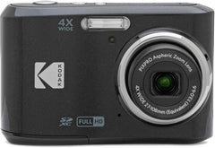 KODAK Pixpro FZ45 Digital Camera Bundle  Includes: SanDisk 64GB SDXC Memory Card  Spare Batteries and Card Reader (4 Items) (Black)