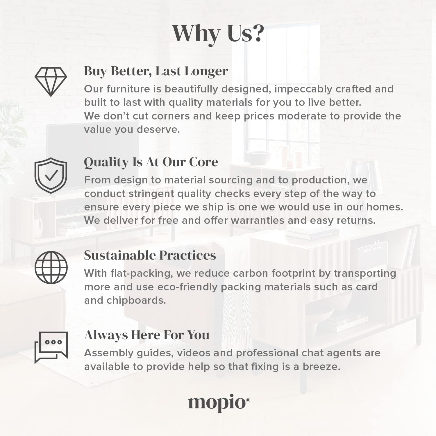 mopio Brooklyn 3 Drawer Dresser for Bedroom, Chest of Drawers, Wood Fluted Dresser Organizer, Modern Farmhouse, Tall Night Stand, Enhanced Safety, Sturdy Compliant (Oak)