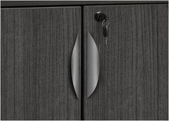 Regency Legacy Stand Up Back to Back Storage Cabinet/Desk- Ash Grey