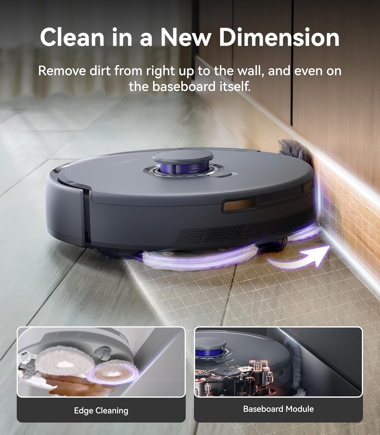 NARWAL Freo Z Ultra Robot Vacuum and Mop Combo and Floor Detergent