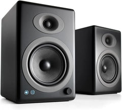 Audioengine A5+ Powered Bookshelf Speakers – 150W High-Fidelity Studio Monitors for Music  Gaming  Turntables & Home Theater