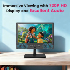 14 Inch Small Smart TV HD LED  Small Portable Smart TV with Built-in APP  Digital ATSC Tuner HDMI/USB/AV Inputs  Small Smart Television for Kitchen Bedroom RV Camper