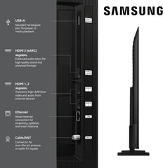 Samsung 55-Inch Class QLED Q7F Series Samsung Vision AI Smart TV (2025 Model  55Q7F) Quantum HDR  Object Tracking Sound Lite  Q4 AI Gen1 Processor  4K upscaling  Gaming Hub  Alexa Built-in