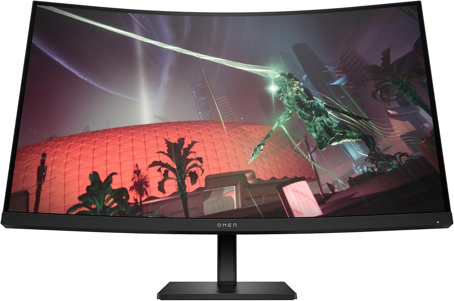HP OMEN 32c QHD 165Hz Curved Gaming Monitor  QHD Display (2560 x 1440)  VA Panel  99% sRGB  90% DCI-P3  16:9  AMD FreeSync Premium Technology  32c (2023)