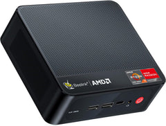 Beelink SER5 Mini PC AMD Ryzen 5 5500U(up to 4.0 GHz 6C/12T) Mini Computer with 16GB DDR4/500GB M.2 PCle4.0 SSD Support Triple Screen Display WiFi6 BT5.4 Type-C 2.5Gbps LAN