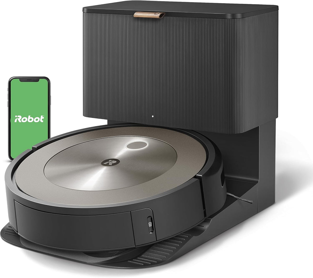 iRobot Roomba j9+ Self-Emptying Robot Vacuum – Powerful Suction, Identifies and Avoids Obstacles Like Waste, Self-Empties for 60 Days, Best for Homes with Pets, Smart Mapping, Works with Alexa​