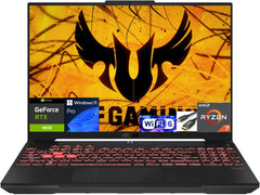 ASUS TUF Gaming A16 Laptop: AMD Ryzen 7 7445HS  16" Full HD+ 145Hz Display  NVIDIA GeForce RTX 4050  24GB DDR5 RAM  512GB SSD  Backlit Keyboard  Windows 11
