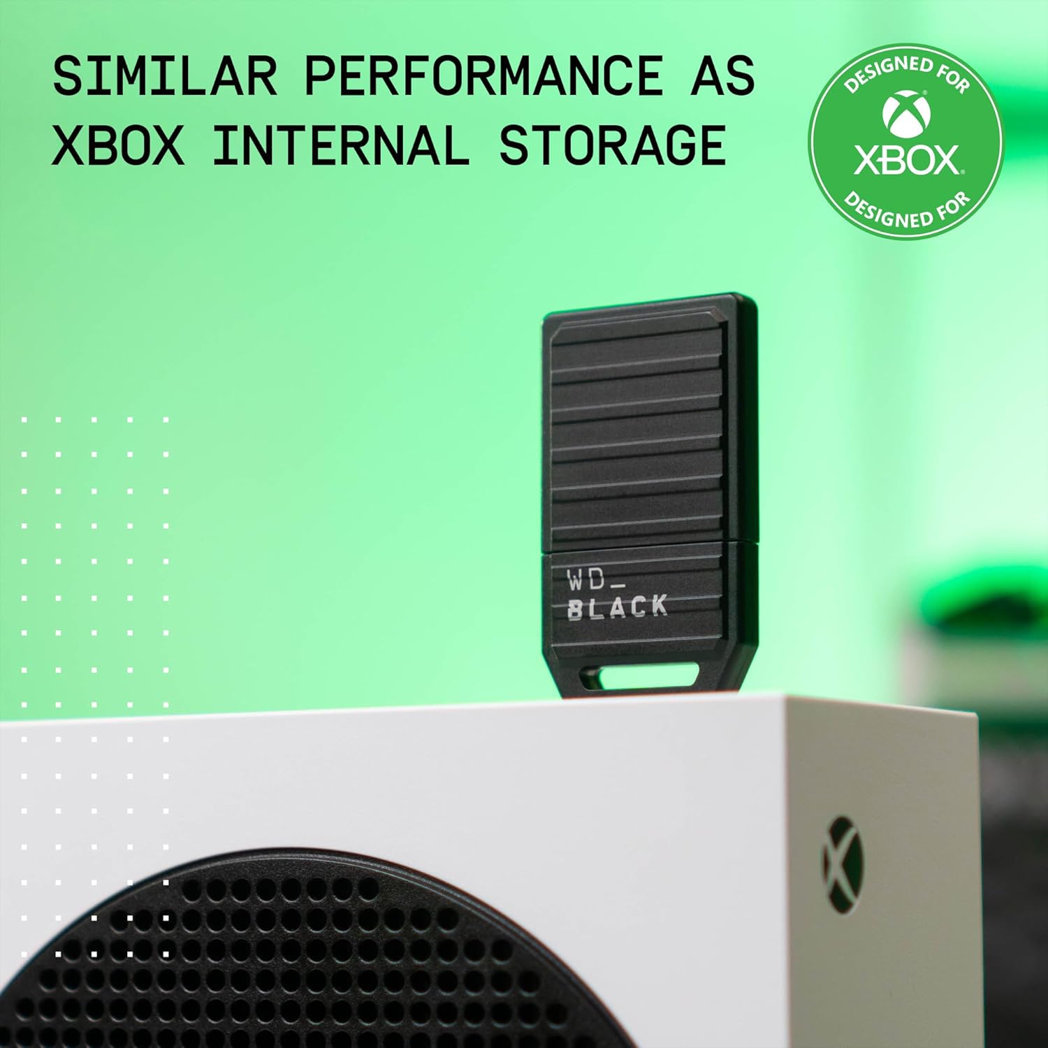 WD_Black 1TB C50 Storage Expansion Card  Officially Licensed for Xbox – Quick Resume  Plug & Play  NVMe SSD Expansion for Xbox Series X|S Gaming Consoles - WDBMPH0010BNC-WCSN