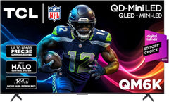 TCL 75 Inch Class QM6K Series | Mini LED QLED 4K HDR | 75QM6K  2025 Model | 120HZ-144HZ High Brightness Smart Google TV Dolby Atmos Onkyo Audio | Voice Remote Alexa Gaming Streaming Television