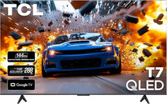 TCL 65 Inch Class T7 Series | 4K QLED HDR | 65T7  2025 Model | 120HZ-144HZ High Brightness Smart Google TV Dolby Atmos Audio | Voice Remote Alexa Gaming Streaming Television