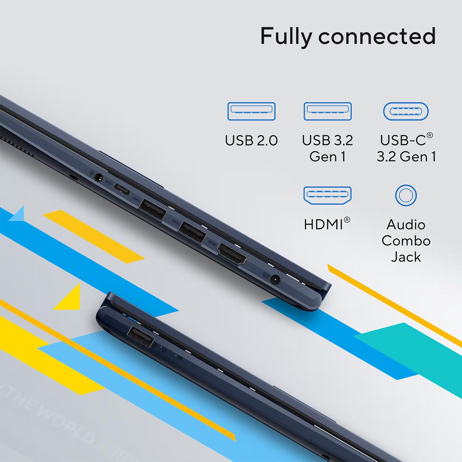 ASUS Vivobook 14" FHD Laptop for for Student Business 2025  AI-Powered Computer  6-Core Intel i3  16GB RAM & 1TB Storage (512GB SSD + 500GB Ext)  HubxcelAccessory  WiFi  Win 11 Pro  Lifetime MS Office
