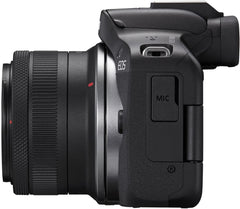 Canon EOS R50 Mirrorless Camera Kit – APS-C RF Camera with 18-45mm Lens  4K Video  Dual Pixel AF II & Vari-Angle Touchscreen (5811C012) + Shoulder Bag + 64GB Memory Card
