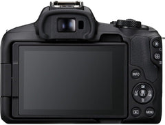 Canon EOS R50 Mirrorless Camera with 18-45mm Lens (Black) Bundle with 64GB Memory Card + Canon 200ES EOS Shoulder Bag (3 Items)