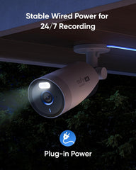 eufy Security eufyCam E330 (Professional) -Cam Kit  4K Outdoor Security Camera System  24/7 Recording  Plug-in  Wi-Fi NVR  Face Recognition AI  10CH  Local Storage (Renewed)