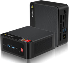 Beelink SER5 Mini Pc AMD Ryzen 5 5500U (6C/12T up to 4.0 GHz) Mini Computer with 16GB DDR4/500GB NVMe SSD Support Triple Screen Display  WiFi 6  BT 5.4 Type-C  2.5G LAN
