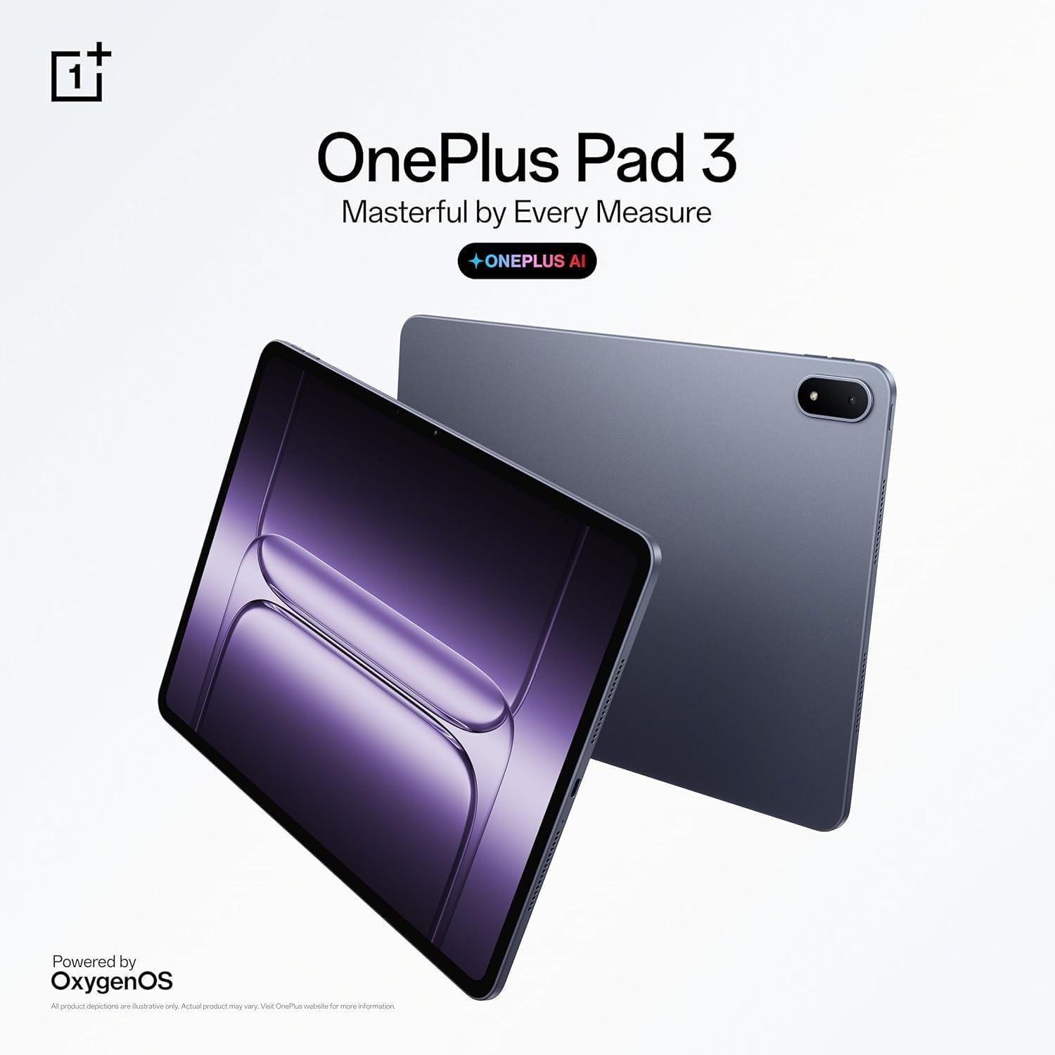 OnePlus Pad3 Storm Blue  13.2″ 3.4KLCD144Hz Display  Snapdragon8Elite  12GB/256GB  12 140mAh Battery with 80W Charge  8‑Speaker Dolby Atmos  Slim 5.97mm Aluminum Body