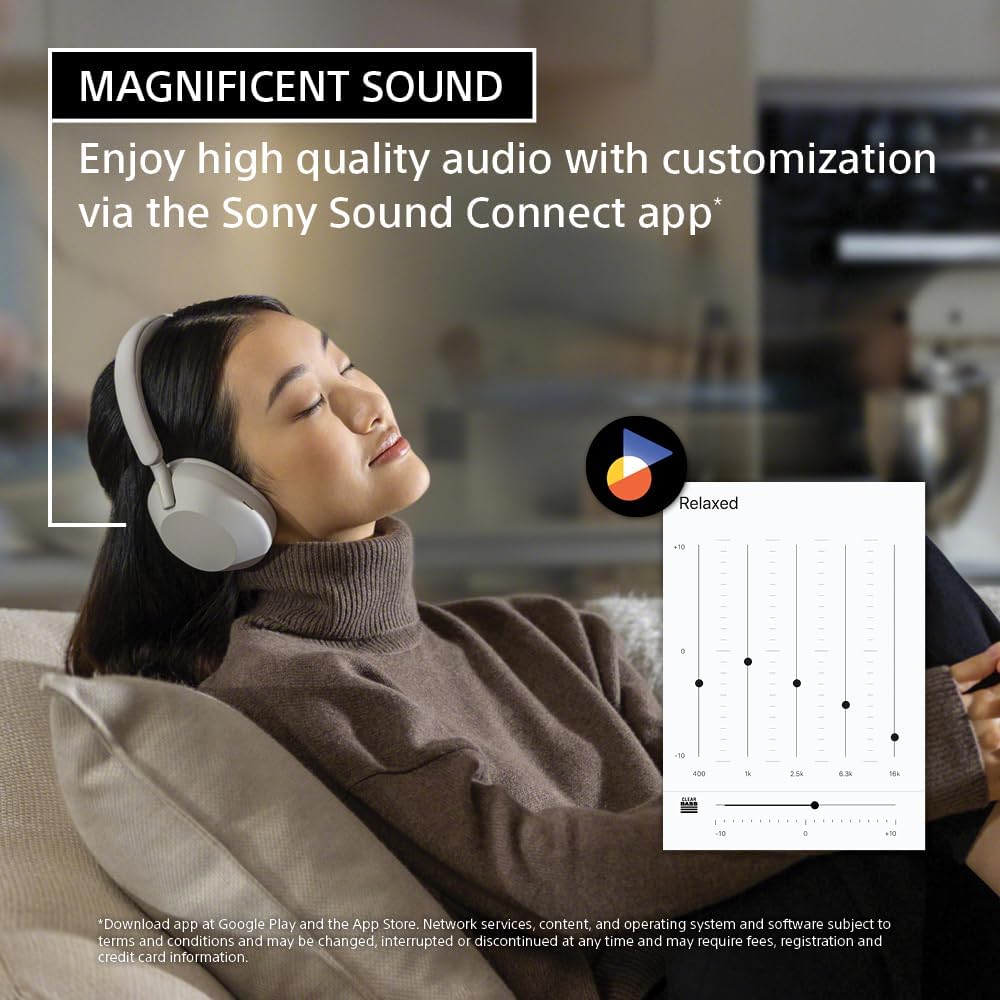 Sony WH-1000XM5 Premium Noise Canceling Headphones  Auto NC Optimizer  30-Hour Battery  Alexa Voice Control  Black
