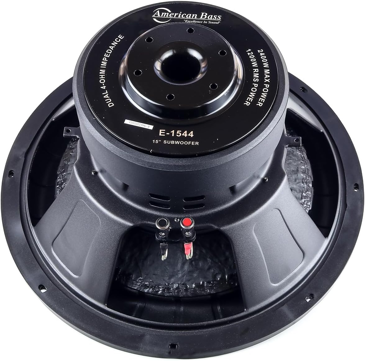 American Bass Elite 15" 2400 Max Watts Car Subwoofer
